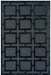 Asiatic eaton black Black Living Room Geometric Rug.