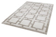 Asiatic eaton sand Beige Living Room Geometric Rug.