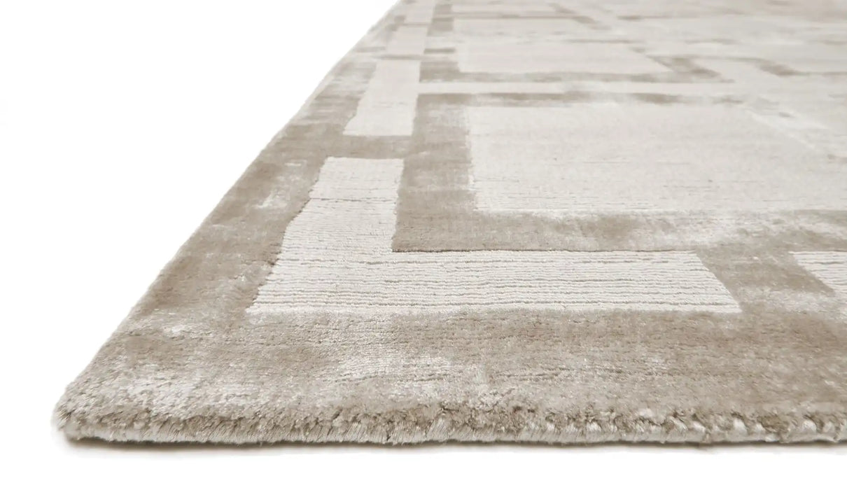 Asiatic eaton sand Beige Living Room Geometric Rug.