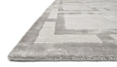 Asiatic eaton silver Grey Living Room Geometric Rug.