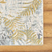 Mastercraft ella 6829a grey Grey, Yellow Living Room Floral Rug.