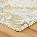 Mastercraft ella 6829a grey Grey, Yellow Living Room Floral Rug.