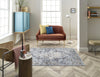 Mastercraft ella 6882a grey Grey Living Room Floral Rug.
