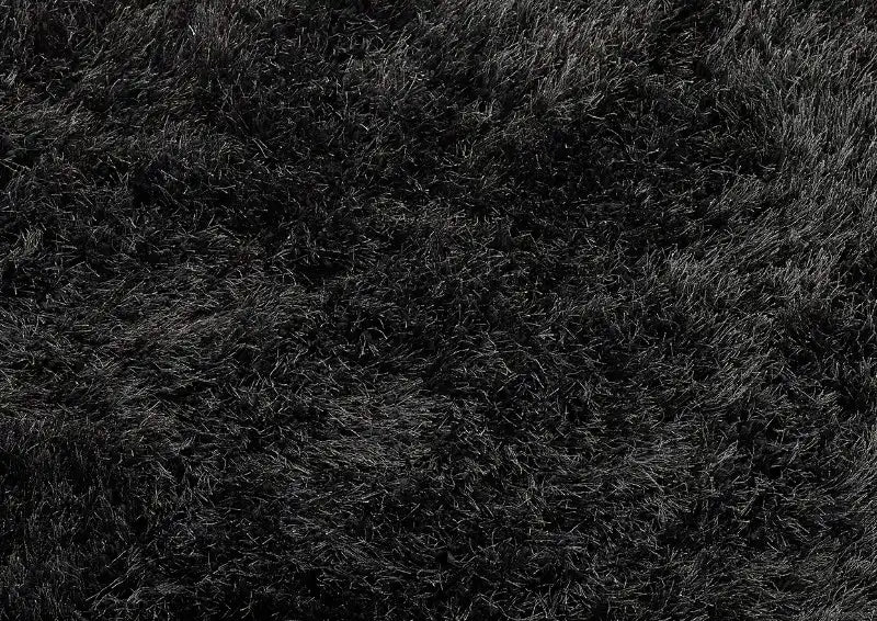 Origins extravagance dark grey Grey Living Room Shaggy Rug.