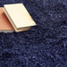 Origins extravagance navy Blue, Navy Living Room Shaggy Rug.
