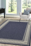 FLATWEAVE GEL Greek Key Navy