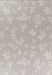 Serdim Rugs sky outdoor flower silver Grey Living Room Floral Rug.