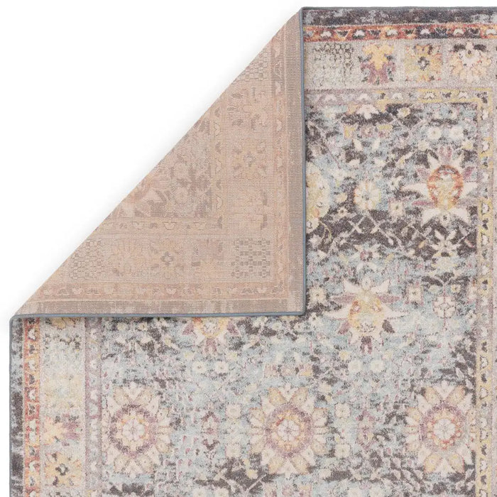 Asiatic flores gita fr03 Multicoloured Living Room Floral Rug.