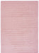 Asiatic form pink Pink  Wool Rug.