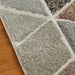 Oriental Weavers gio 22001 j Multicoloured Living Room Geometric Rug.