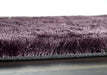 Origins shimmer mauve Purple Living Room Shaggy Rug.