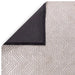 Asiatic glaze silver data Grey Living Room Geometric Rug.