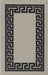 Serdim Rugs gel back 413 grey Grey Living Room Geometric Rug.