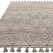 Asiatic nepal grey black diamond Grey Living Room Moroccan Rug.