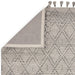 Asiatic nepal grey black diamond Grey Living Room Moroccan Rug.