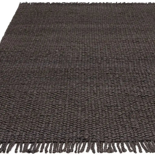 Asiatic grove charcoal Grey Outdoor  Natural Fibre Rug.
