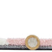 Think Rugs hk 3661 grey rose Grey, Pink Living Room Geometric Rug.