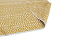 Asiatic halsey mustard Yellow Living Room Geometric Rug.
