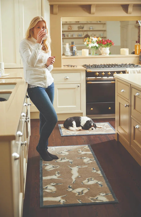 Patterned Hug Rug Hare 1