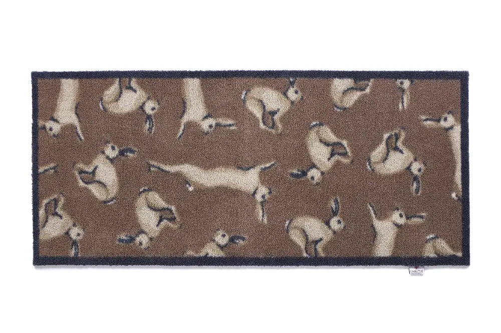 Patterned Hug Rug Hare 1