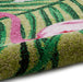 Think Rugs havana think 2349 green pink Green, Pink Living Room Floral Rug.
