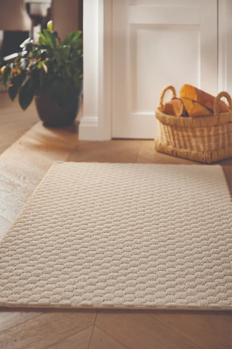My Sculptured Washable Honeycomb Ivory