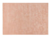 Rug Guru hush blush Pink Living Room Wool Rug.