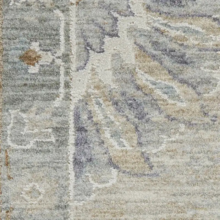 Nourison infinite ift04 light grey Grey Living Room Moroccan Rug.