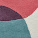 Think Rugs inaluxe transmission ix12 Ivory, Multicoloured  Wool Rug.