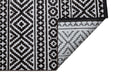 Concept Looms jazz rama jaz03 grey Grey Outdoor  Geometric Rug.