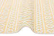 Concept Looms jazz rama jaz06 amber Yellow Outdoor  Geometric Rug.