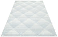Concept Looms jazz rama jaz08 blue Blue Outdoor  Geometric Rug.