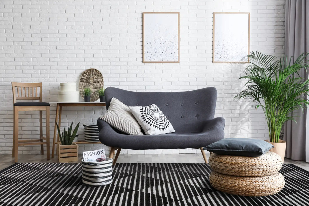 Concept Looms jazz rama jaz10 silver grey Grey, Black Outdoor  Geometric Rug.