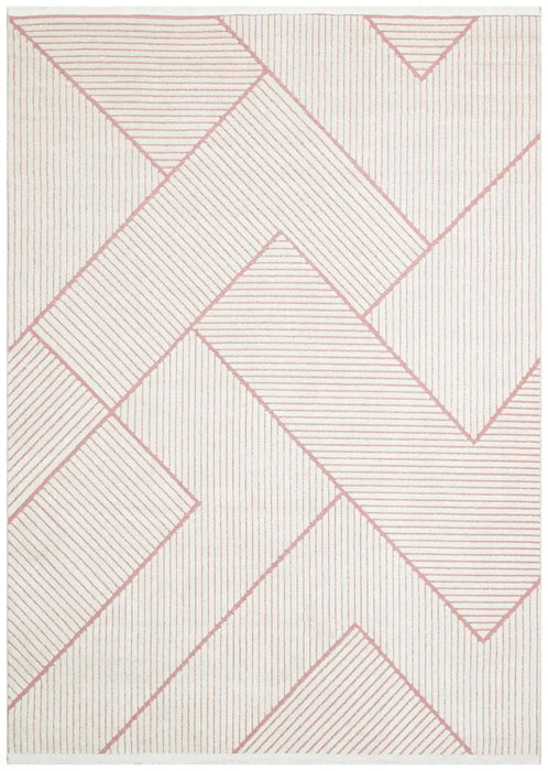 Concept Looms jazz rama jzm14 rose Pink Outdoor  Geometric Rug.