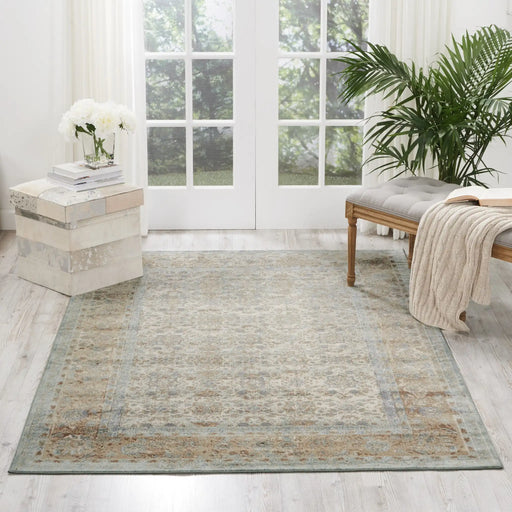 Nourison malta mai09 slate Grey Living Room  Rug.