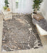 Nourison heritage nourison ki351 grey Grey Living Room  Rug.