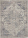 Nourison royal terrace ki44 beige blue Blue, Beige Living Room  Rug.