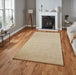 Think Rugs kasbah kb2025 beige Beige Living Room Wool Rug.