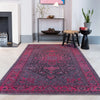 Asiatic kaya alya ky16 Black, Red Living Room Flat Weave Rug.