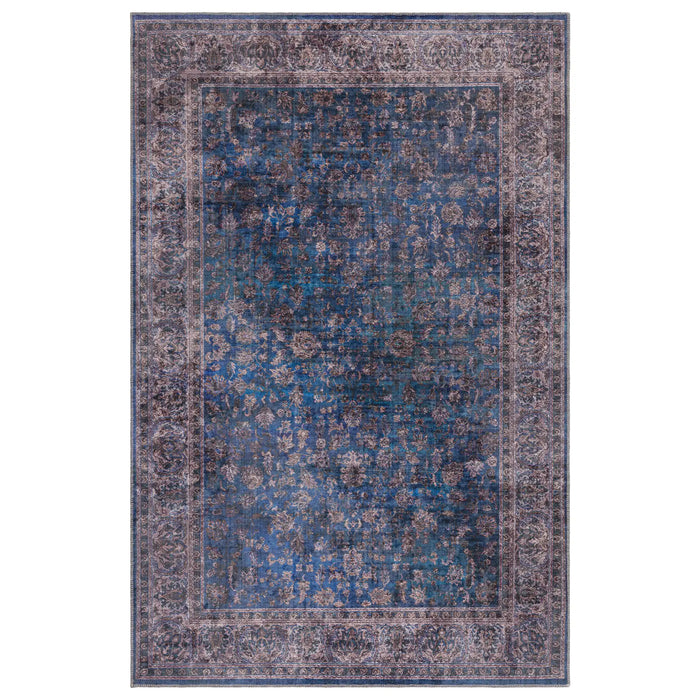 Asiatic kaya ava ky02 Blue Living Room Flat Weave Rug.