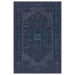 Asiatic kaya sara ky15 Blue Living Room Flat Weave Rug.