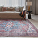 Asiatic kaya shiva ky01 Multicoloured, Red Living Room Flat Weave Rug.