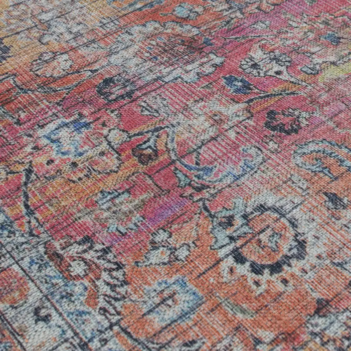 Asiatic kaya tara ky13 Multicoloured Living Room Flat Weave Rug.