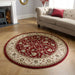 Oriental Weavers kendra 137 r Beige, Red Living Room  Rug.