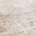 Asiatic kuza border beige Beige Living Room  Rug.
