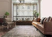 Asiatic kuza border green Green Living Room  Rug.