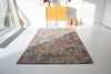 Louis de Poortere antiquarian bakhtiari 8712 janissay multi Multicoloured Living Room Flat Weave Rug.