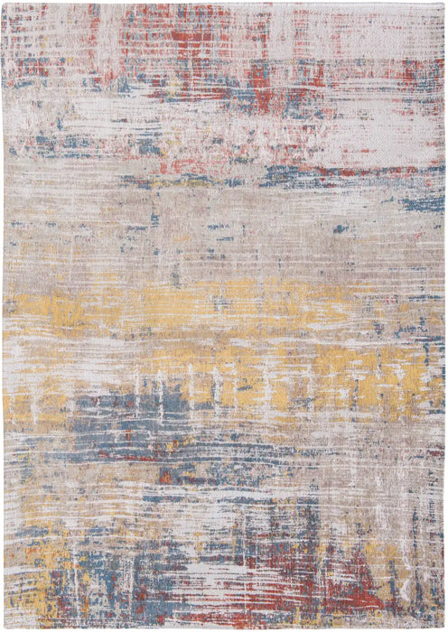 Louis de Poortere atlantic streaks 8714 montauk multi Multicoloured Living Room Flat Weave Rug.
