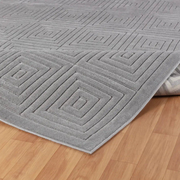 SAKURA In- & Outdoor Scandi Modern Grey Rug