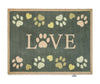 Hug Rug Washable Love Paws Multi